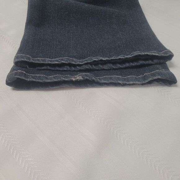 MICHAEL Michael Kors Jeans Y2K Low Rise Boot Cut Denim Stud Sausalito 10 New - Picture 8 of 14